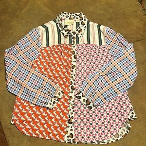 The Paz Buttondown Shirt by Maeve by Anthropologie